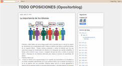 Desktop Screenshot of oposiciones.ecobachillerato.com