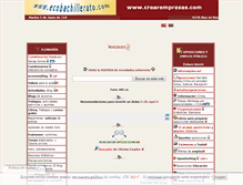 Tablet Screenshot of ecobachillerato.com